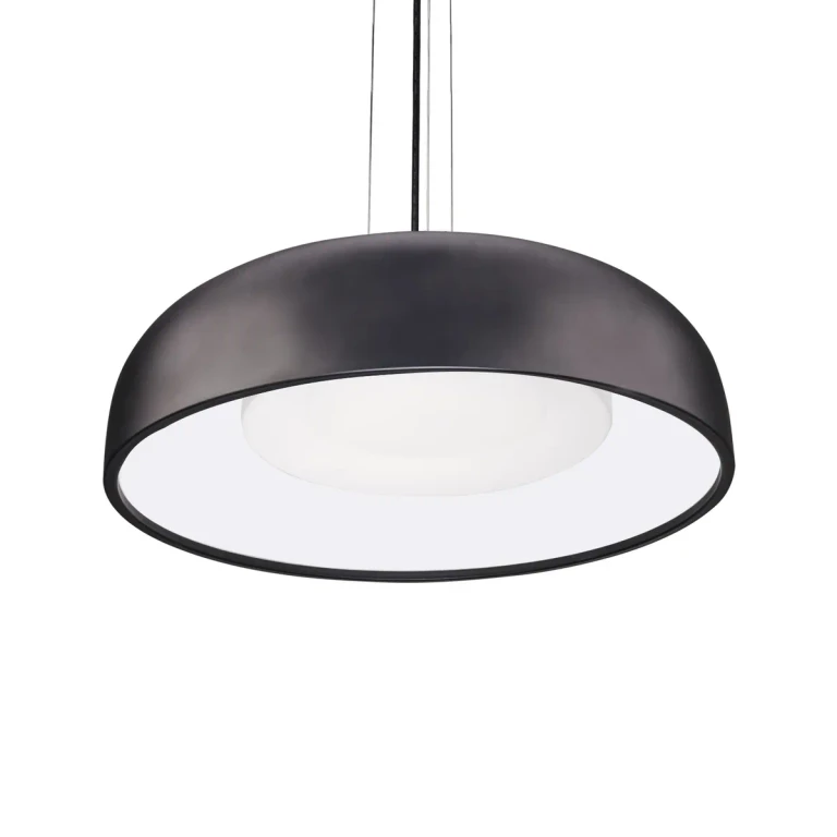 Black LED Pendant from the Beacon Collection