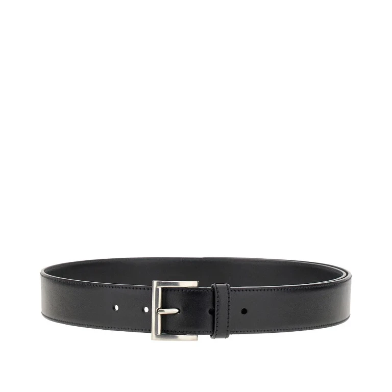 Ceinture en cuir Prada pour femme, taille 85
