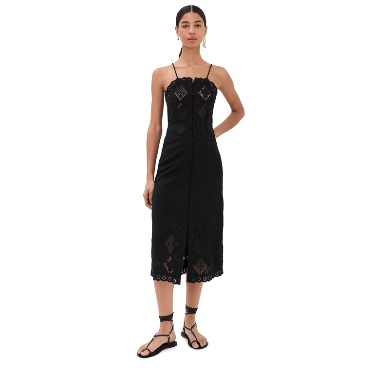 Isabel Marant Nelsane Dress Black 36