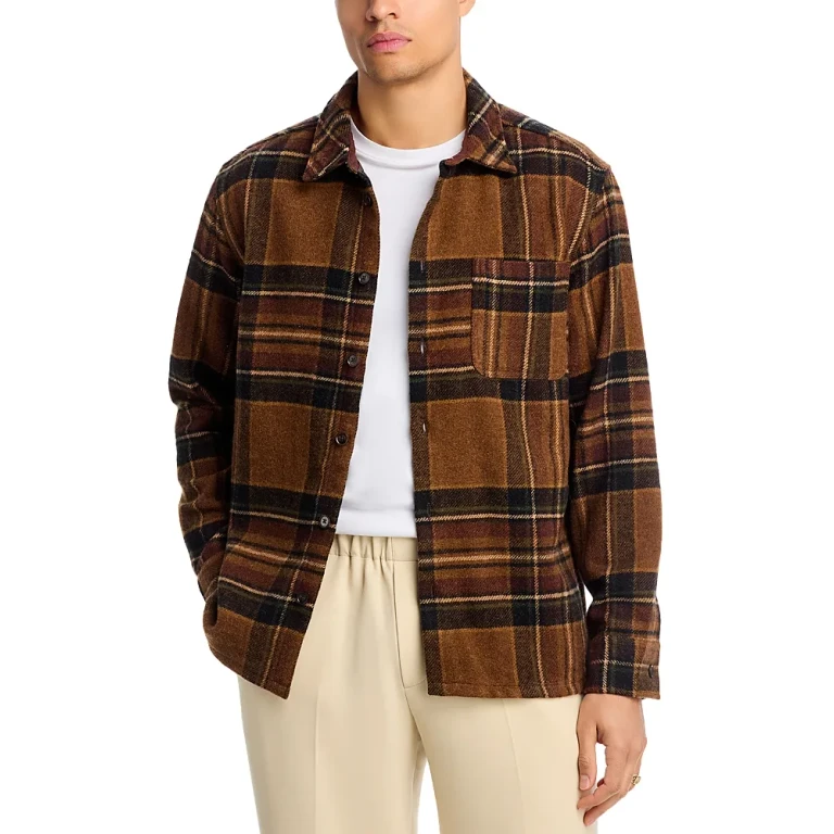 Les Deux Kaleb Button Front Overshirt
