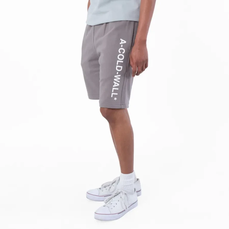 A Cold Wall Mens Logo Sweat Shorts