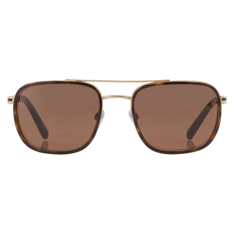 Bvlgari Brown Navigator Mens Sunglasses BV5053 202253 56