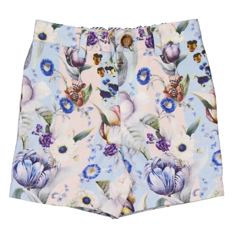Burberry Boys Royston Floral Print Shorts