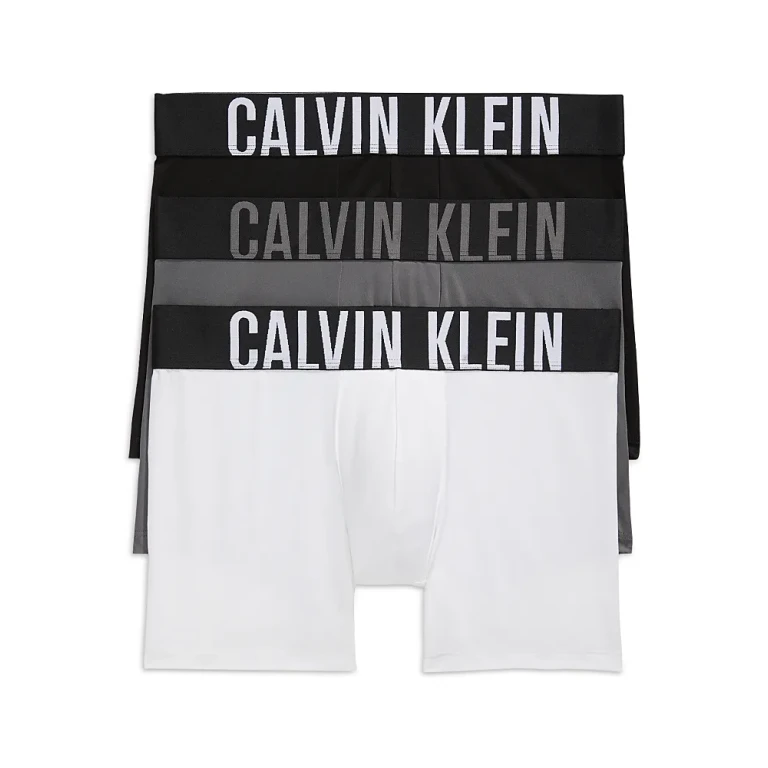 Calvin Klein Intense Power Logo Waistband Micro Boxer Briefs, Pack of 3