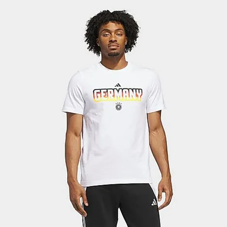 adidas Men's FIFA World Cup 2026 Germany Home T-Shirt in White Size: XS
