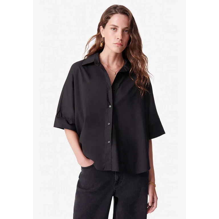 Shirt 4eva69-v09417 Black - BLACK / FR-36