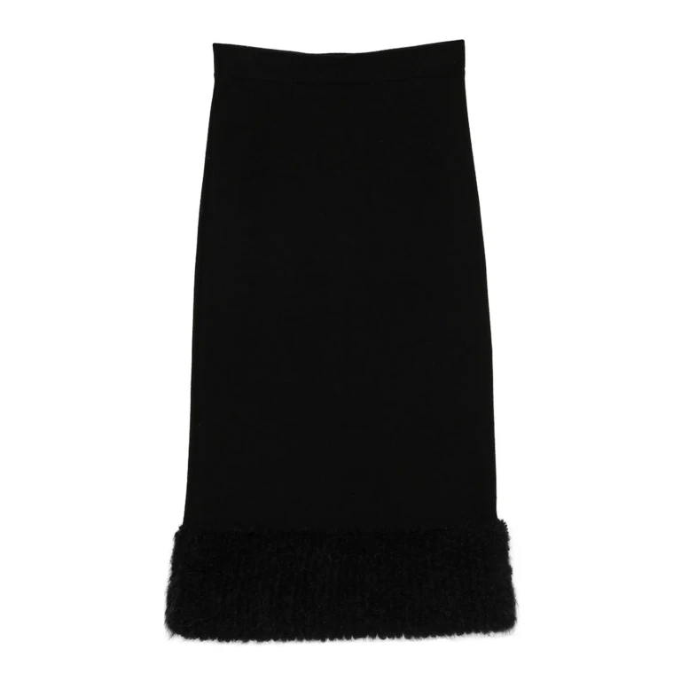 Moschino Jupe Midi - Noir