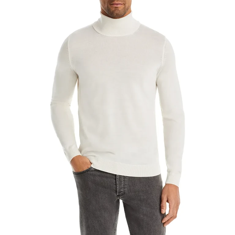 Boss Musso Wool Turtleneck Sweater