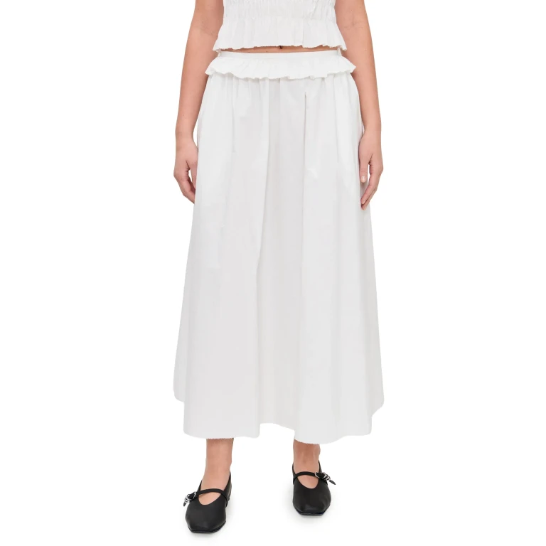 Ciao Lucia Esi Skirt White 4
