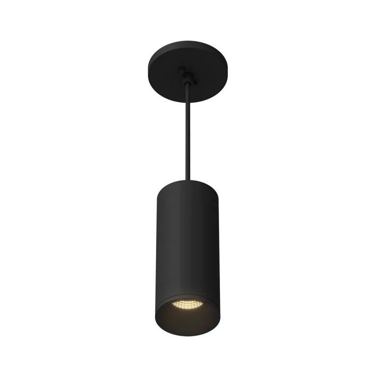 Black LED Pendant from the Lorna Collection