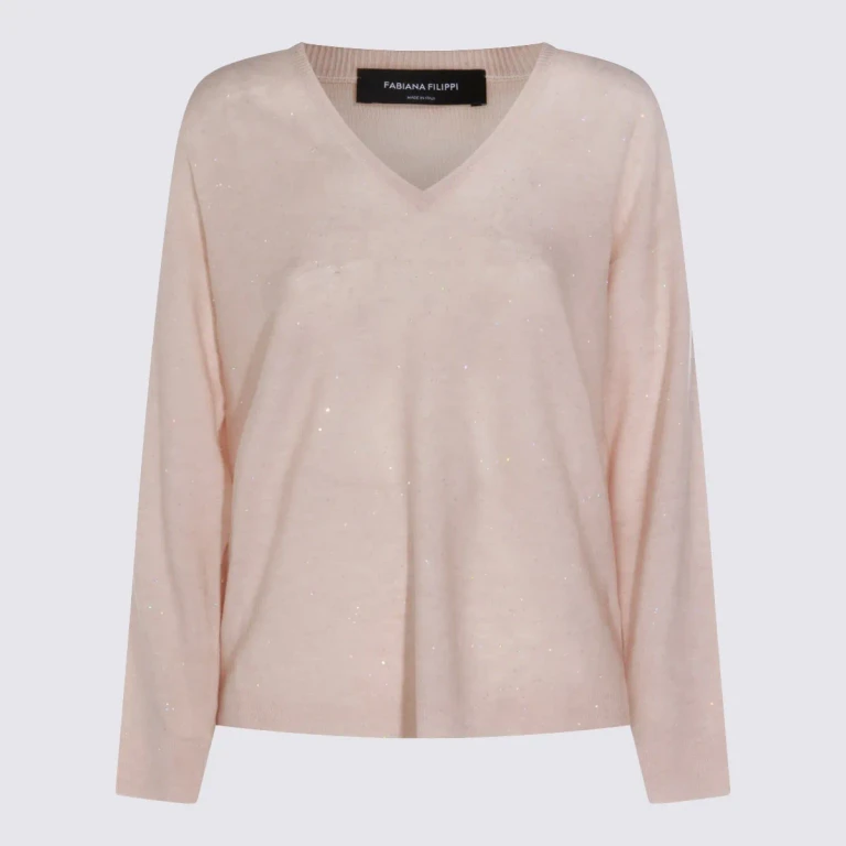 Marni Light Pink Wool Knitwear