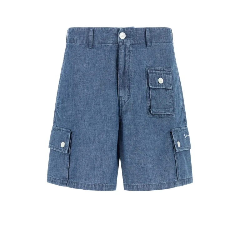 Givenchy Denim Bermuda Shorts