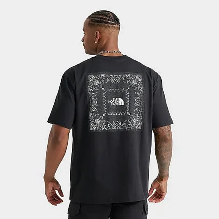 The North Face Men's Bandana Heavyweight T-Shirt in TNF Black Size: Small
