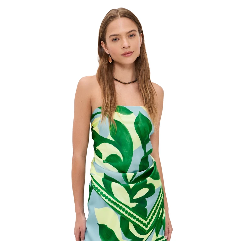 Seven Wonders Tanah Scarf Top Amoree Blue XS/M