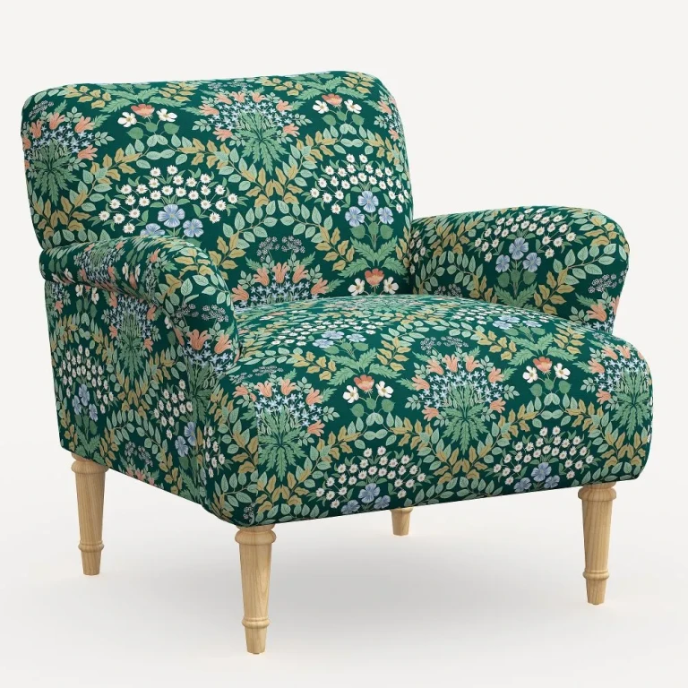 Bristol Bramble Emerald Accent Chair