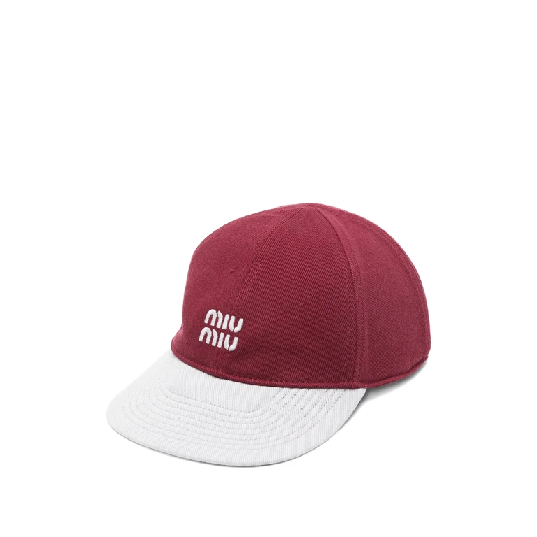 Miu Miu Drill Baseballkappe