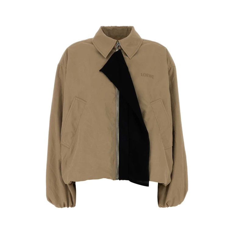 Loewe Yellow Polyester Jacket Light Giacche E Gilet - Women