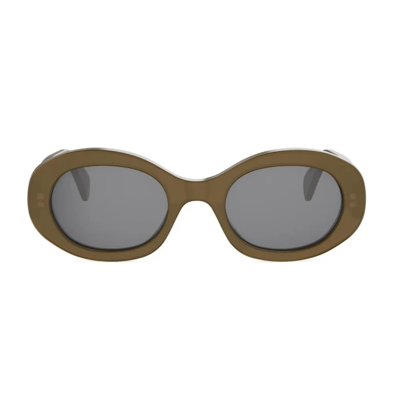 Celine Cl40194u Triomphe 96a Verde Oliva Sunglasses