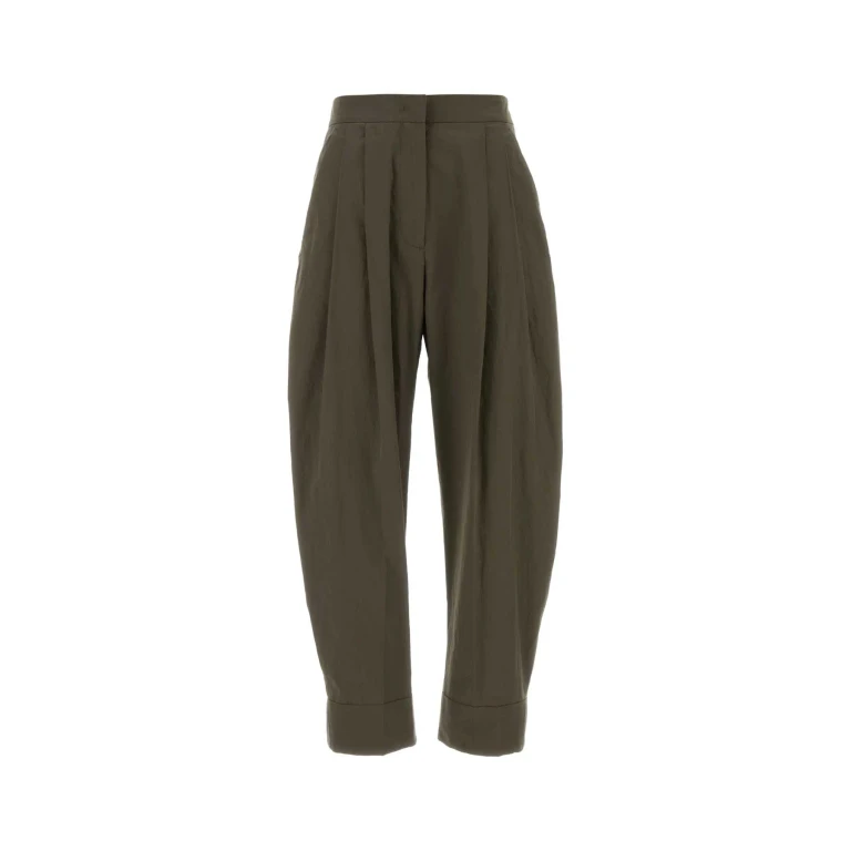 PT Torino Khaki Cotton Cloe Pant