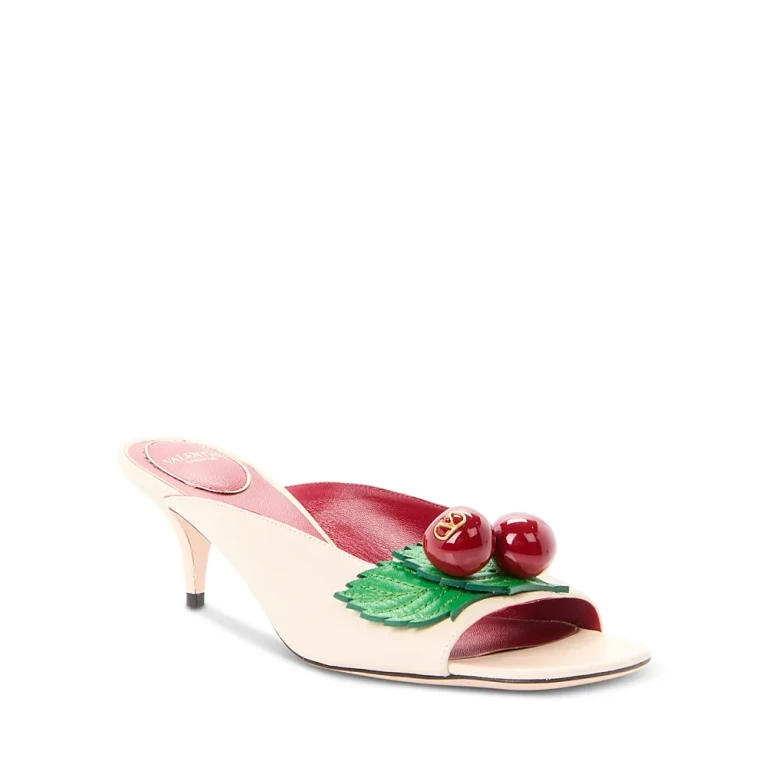 Valentino Garavani Women's Cherry Slides