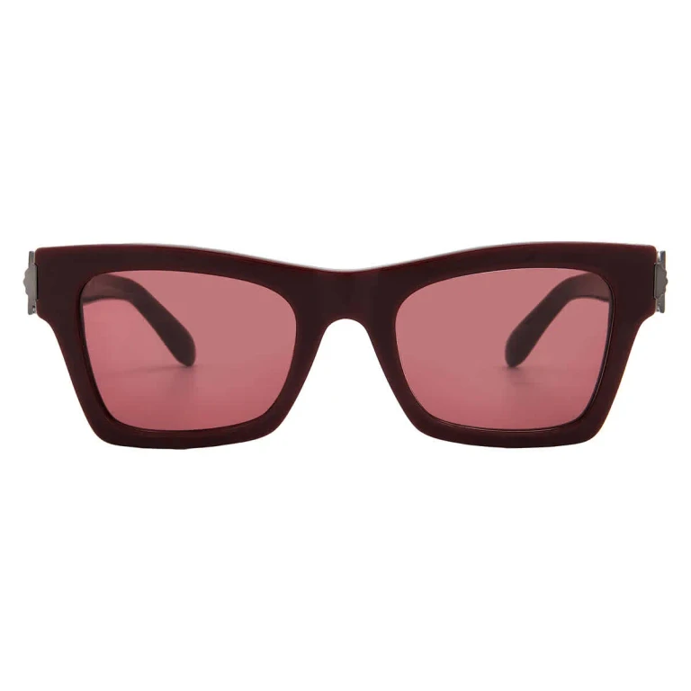 Ferragamo Burgundy Cat Eye Ladies Sunglasses SF2013S 606 52