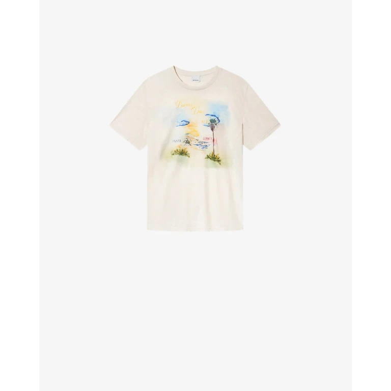 Tee Shirt Honore - Homme - Écru - Taille XS - Isabel Marant
