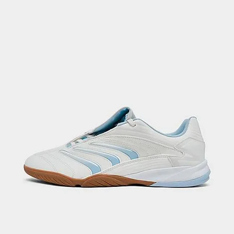 Men's Predator Sala Casual Shoes in Off White/Crystal Sky/Gum Size: 7.5