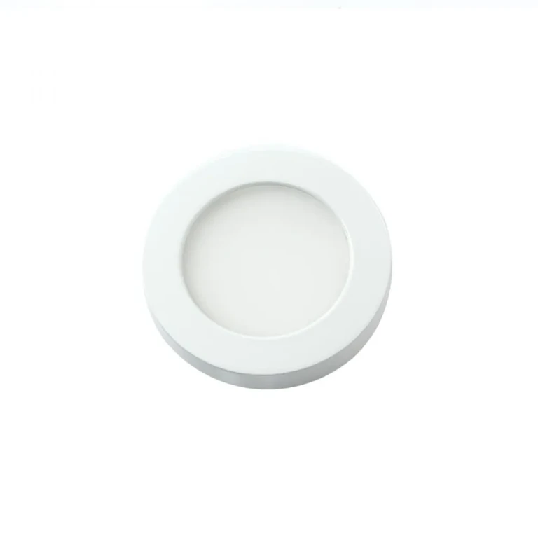 WAC Lighting 1-Light Edge Lit Energy Star LED 24V Button Light in White - HR-LED90-27-WT