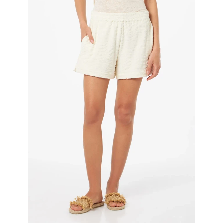 MC2 Saint Barth Meave Zebra Terry Cotton Shorts