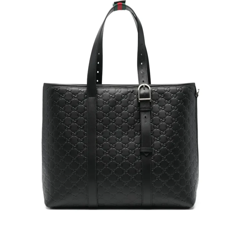 Gucci Large GG Emblem Tote Bag