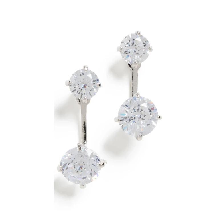 SHASHI Ines Earrings Silver One Size