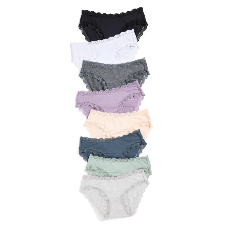 Stripe & Stare Original Knickers 8 Pack The Ultimate Basics 1X