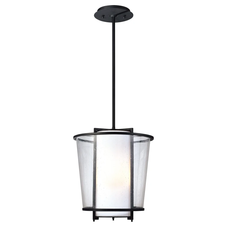 Troy Bennington 3-Light 15" Pendant Light in Forged Bronze