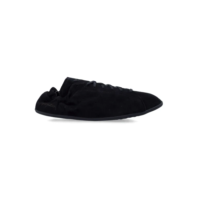 Y-3 Black Suede Stan Smith Lo Pro Sneakers