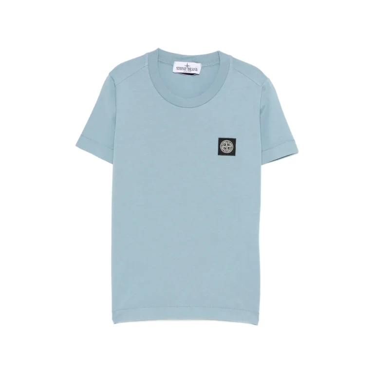 Stone Island Logo-patch Cotton T-shirt