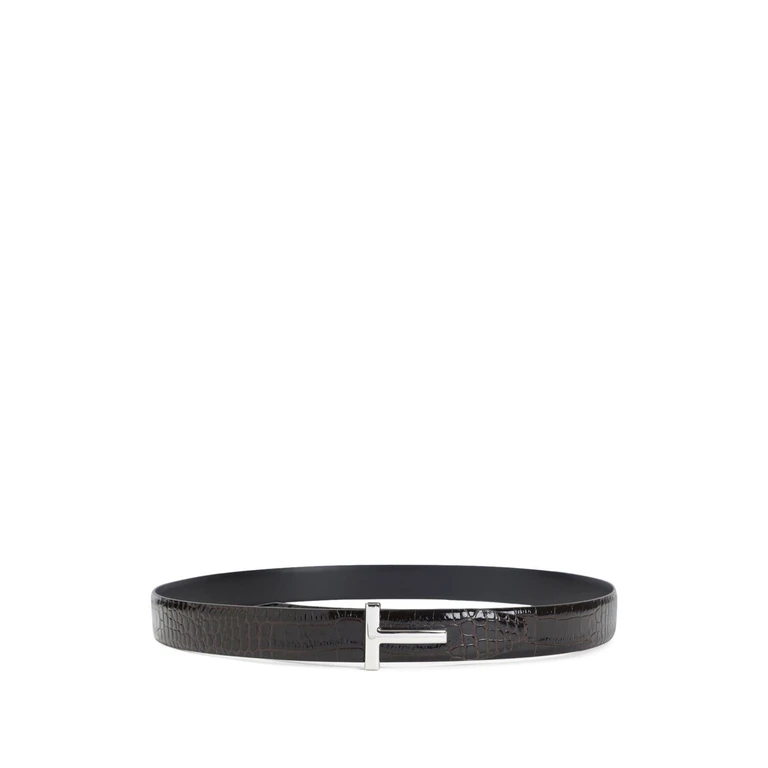 Tom Ford Belts Brown Upper: Calf Leather - Men
