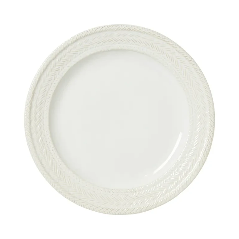 Juliska Le Panier Whitewash Dinner Plate