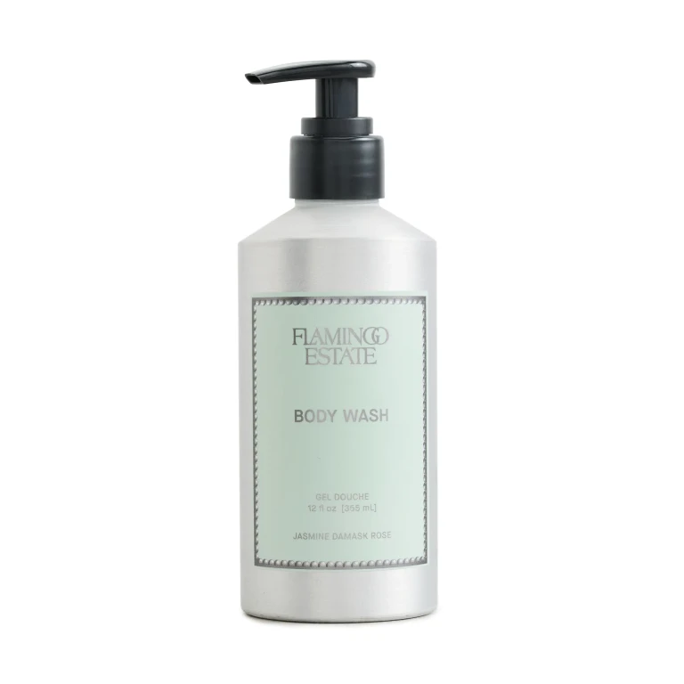 Flamingo Estate Jasmine & Damask Rose Body Wash Green One Size