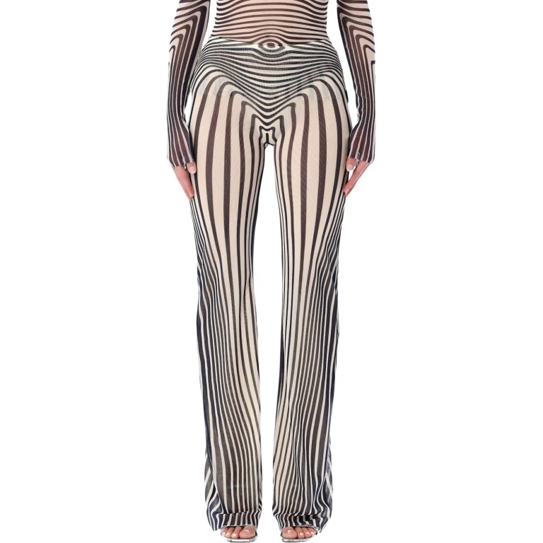 Jean Paul Gaultier Re-edition Body Morphing Tulle Pants
