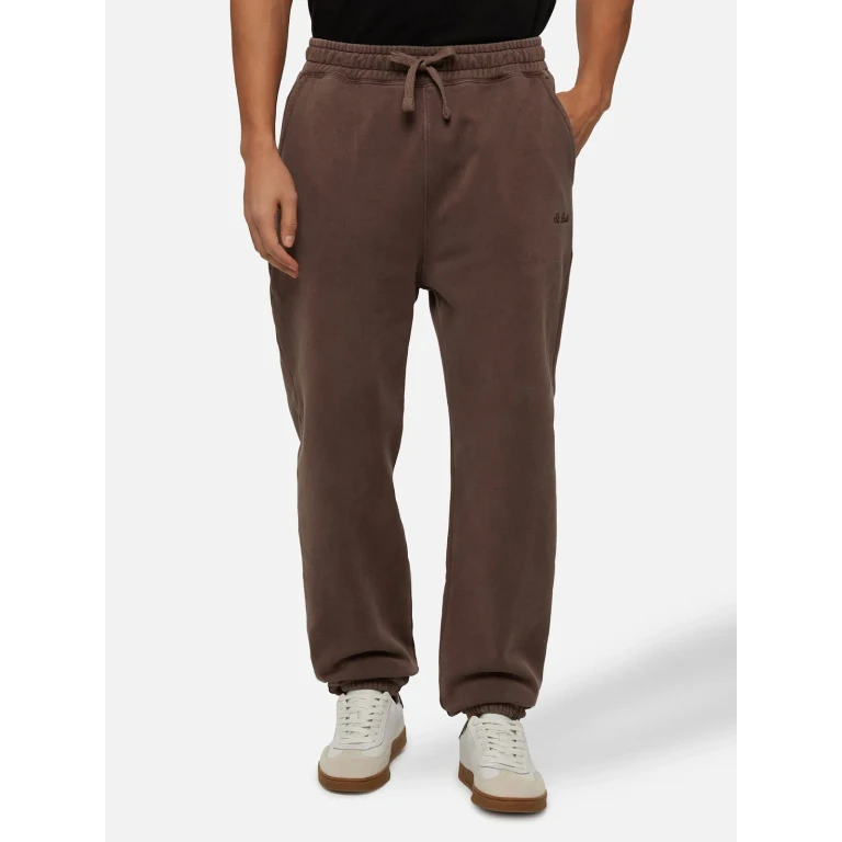 MC2 Saint Barth Brown Tracksuit Pants Bolt With Vintage Treatment