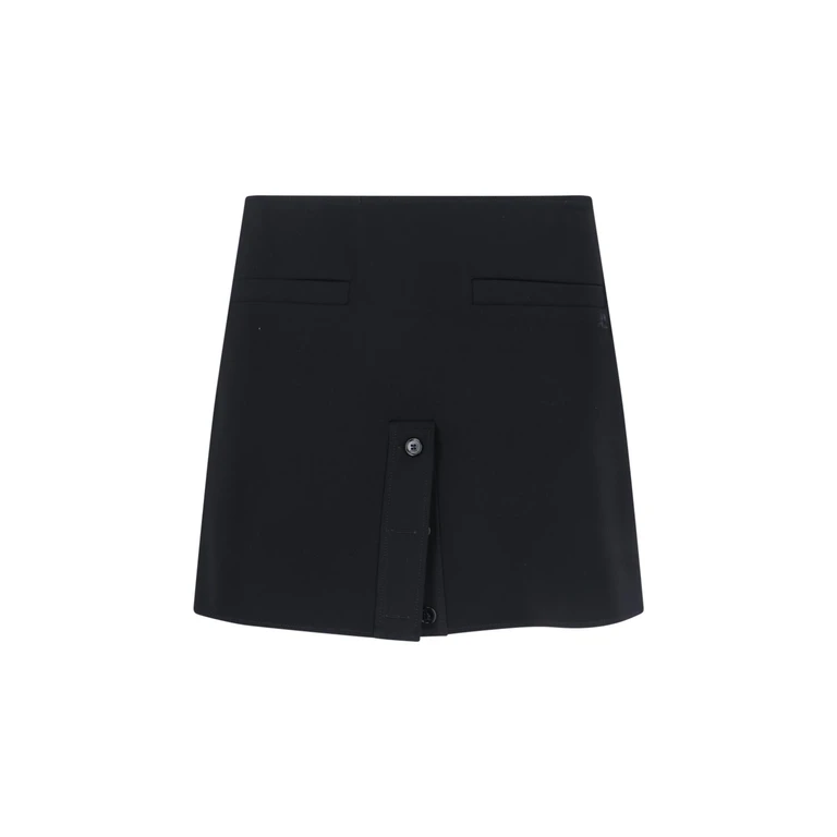 Courrèges Skirts Black Polyester - Women
