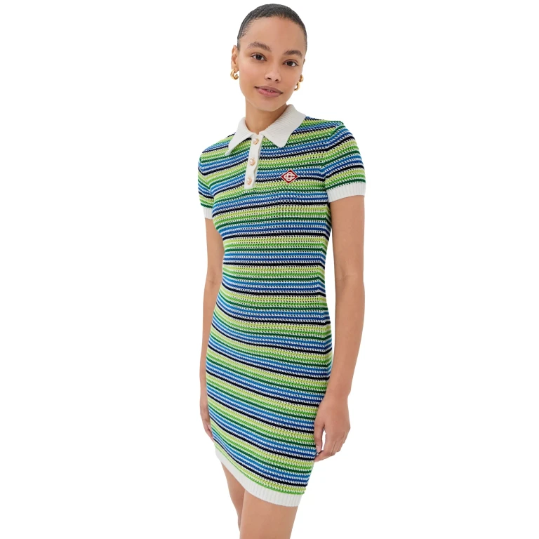Casablanca Stripe Dress Stripe XS