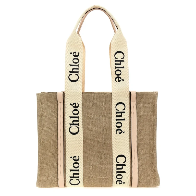 Chloé woody Medium Shopping Bag