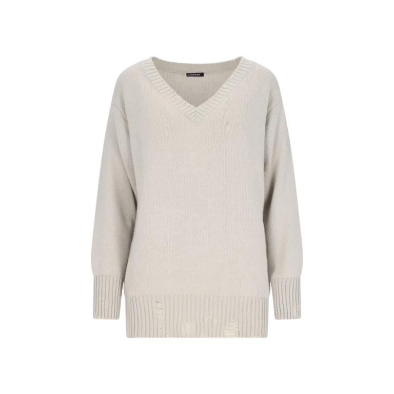 Canessa Pull Col Rond - Beige