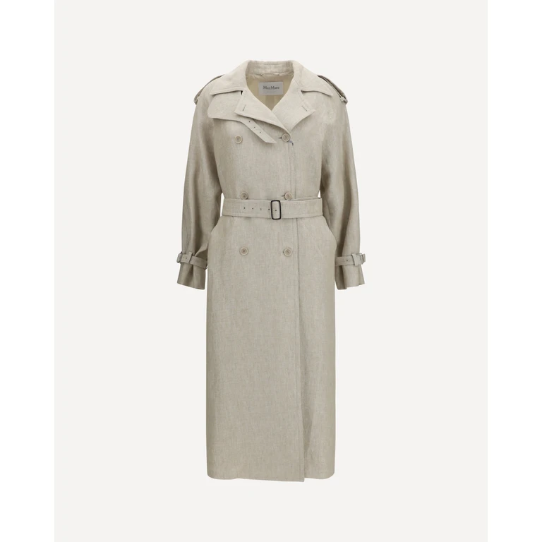 MAX MARA Double-breasted Trench Coat Female 42