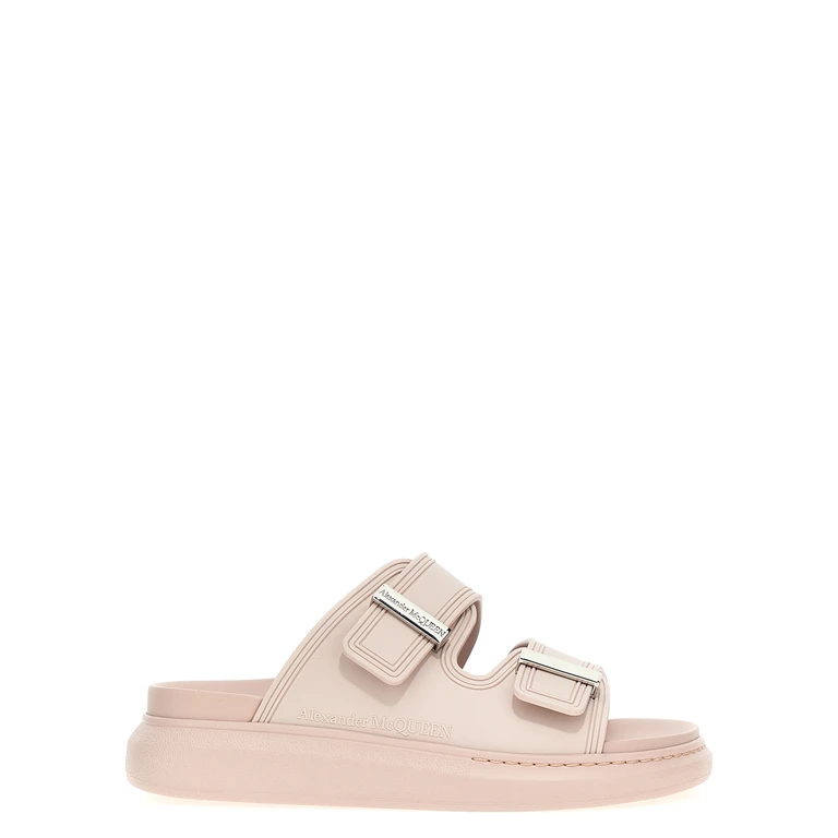 Alexander McQueen Multicolor Rubber Slides Shoe - Women