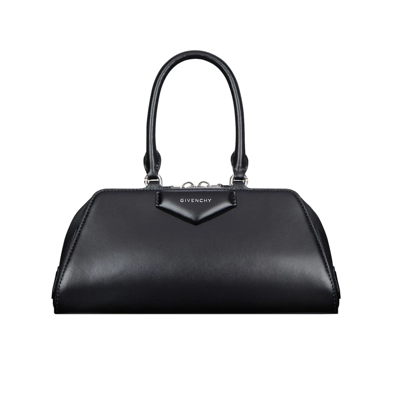 Givenchy Antigona East West Small Bag Black Calf Leather Borsa - Women
