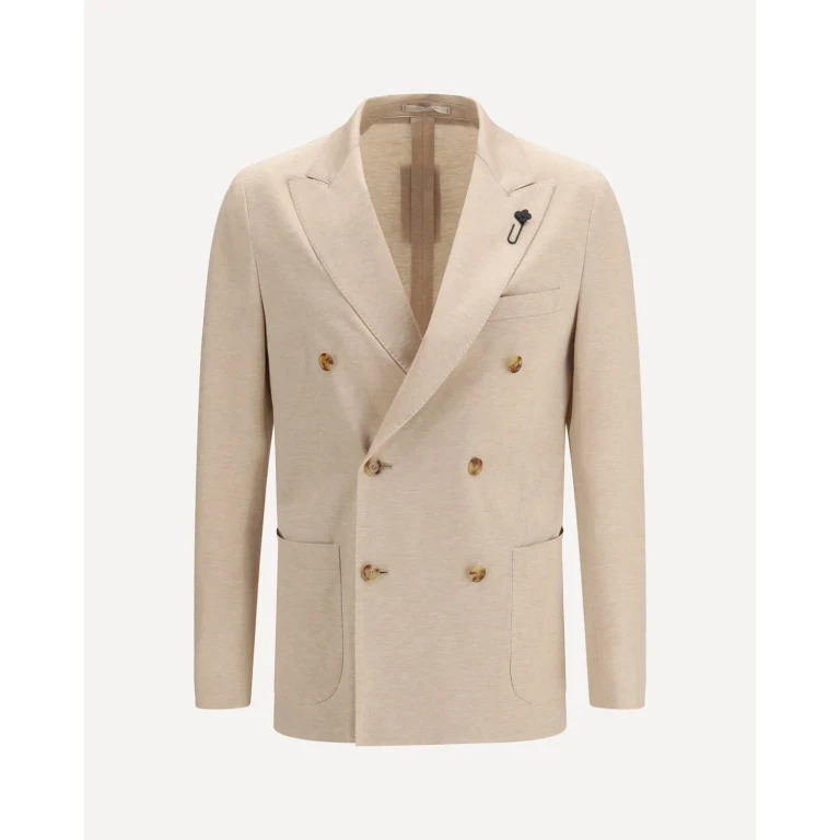 LARDINI Double-breasted Jacket Male 52