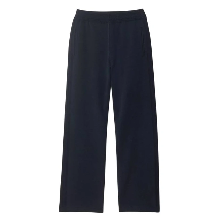 Burberry Logo Embroidered Viscose-Blend Track Pants