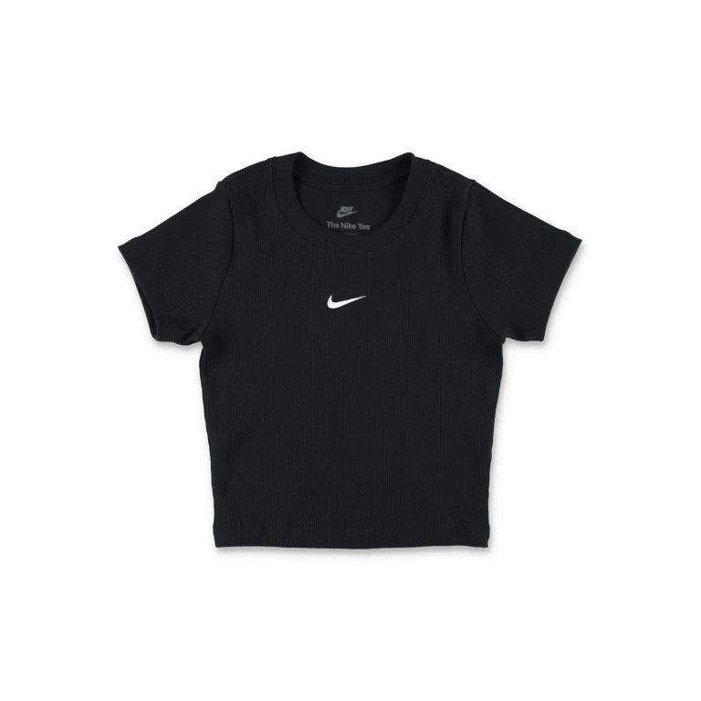 Boy's Stretch Cotton T-shirt with Contrast Swoosh Logo (II3598010)